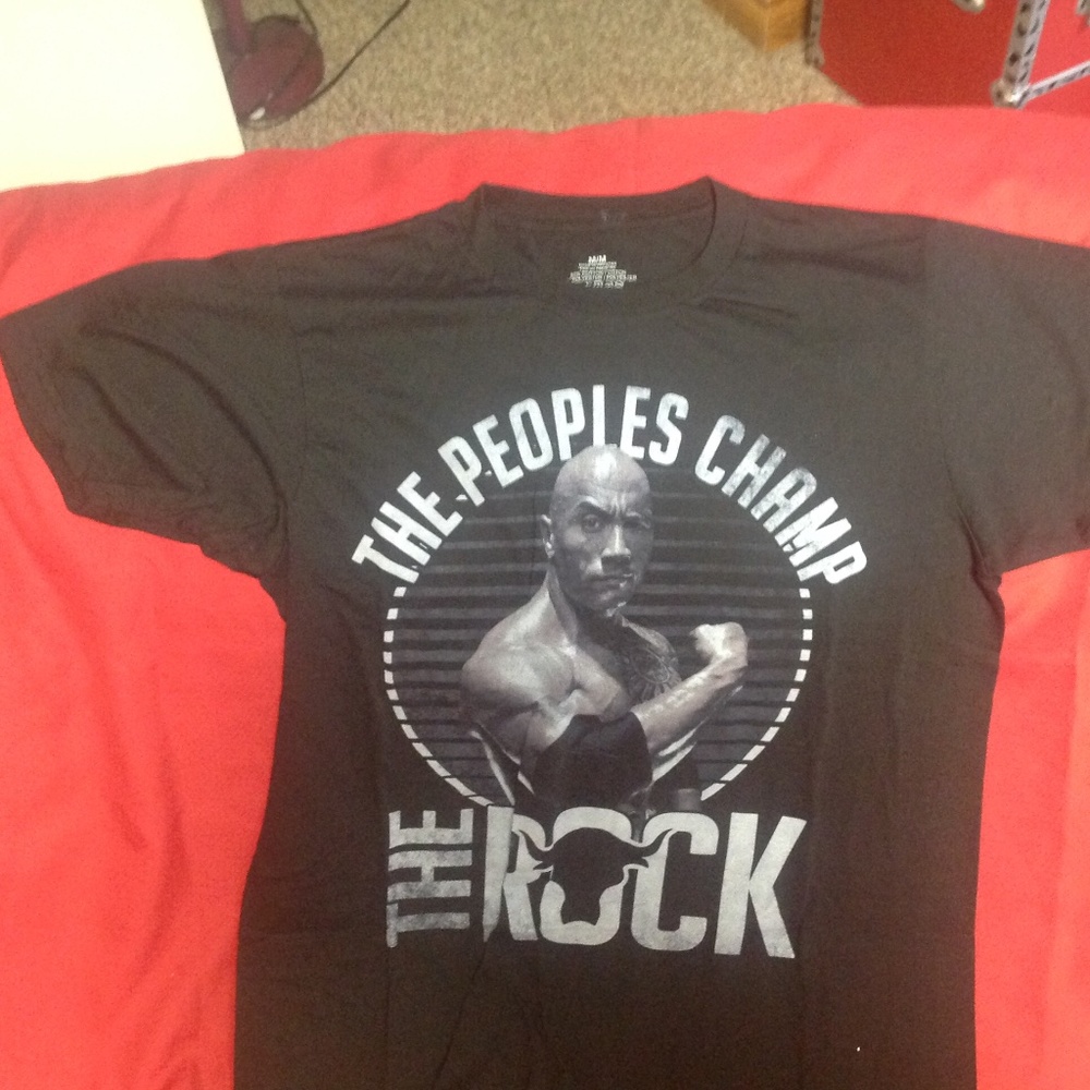 The Rock tshirt
